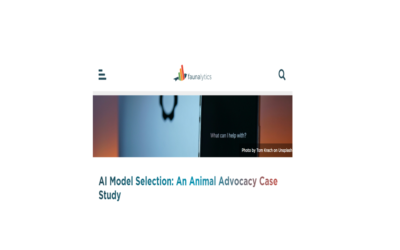 Article: AI and animal advocacy
