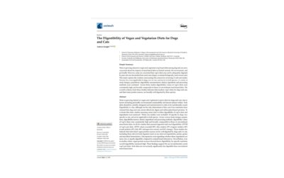 Article: pet food – digestibility